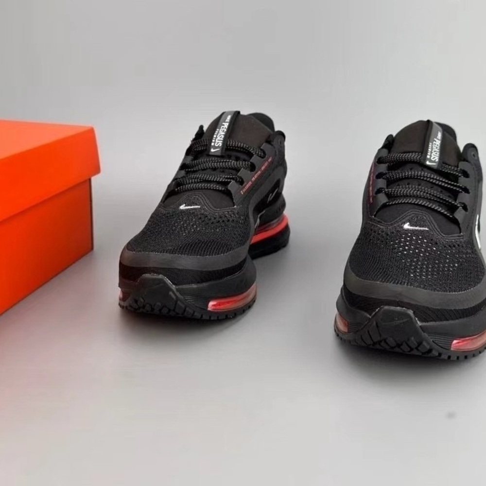 Nike Air Zoom Pegasus Premium Black and Red Men's shoes
